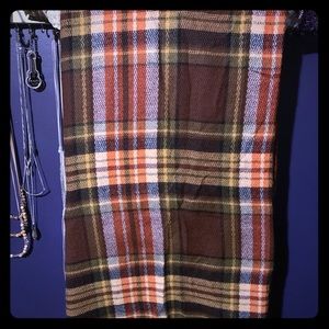 Fall blanket scarf